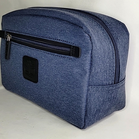 💰NWT! TIMBERLAND ▪︎ MEN'S TOILETRY/TRAVEL BAG ▪︎ BLUE - Picture 3 of 10